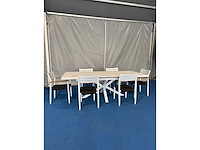 Maxxgarden prachtige tuintafel aluminium met 6 stoelen - afbeelding 1 van  3