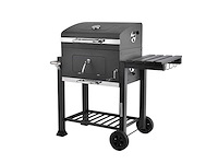 Maxxgarden smoker - houtskoolbarbecue - 118cm - zwart - afbeelding 1 van  7