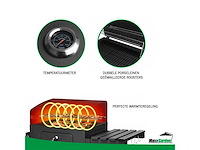 Maxxgarden smoker - houtskoolbarbecue - 118cm - zwart - afbeelding 5 van  7