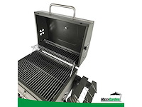 Maxxgarden smoker - houtskoolbarbecue - 118cm - zwart - afbeelding 2 van  2