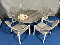 Maxxgarden tuinset rond aluminium 110cm - afbeelding 3 van  4