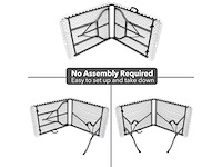 Maxxgarden vouwtafel tuintafel 180x70x74cm - 2 stuk nieuw - afbeelding 2 van  4