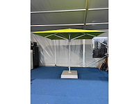 Maxxgarden zweefparasol met voet 300cm - afbeelding 7 van  7