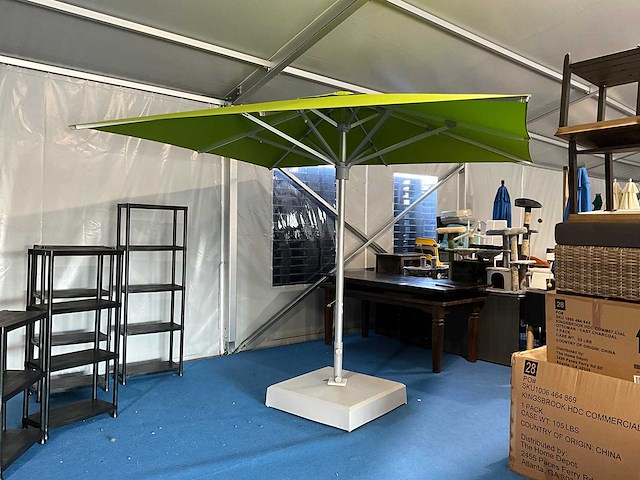 Maxxgarden zweefparasol met voet 300cm - afbeelding 1 van  7