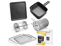 Maxxhome - airfryer hetelucht friteuse - xxl 1600 watt - afbeelding 2 van  7