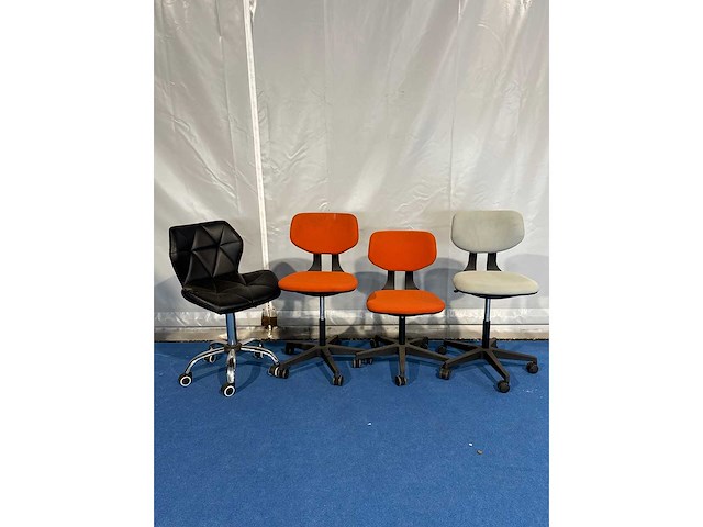 Maxxhome - bureaustoel - bureaustoel (4x) - afbeelding 1 van  3