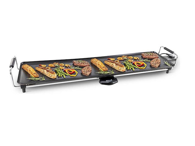 Maxxhome 20162 teppanyaki grill - bakplaat xxl - 87x23 cm - afbeelding 1 van  3