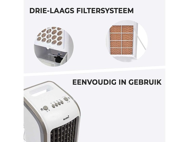 Maxxhome 20232 mobiele luchtkoeler - 2stuks - afbeelding 3 van  5