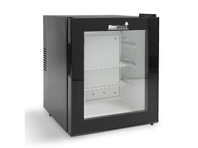 Maxxhome 20989 mini koelkast - 42 liter - glazen deur - zwart - afbeelding 1 van  6
