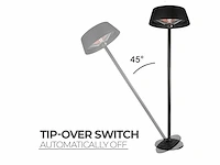 Maxxhome 21015 electrische design terrasverwarmer 2000w 218cm - afbeelding 2 van  3