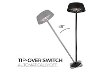 Maxxhome 21015 electrische design terrasverwarmer 2000w 218cm - afbeelding 3 van  5
