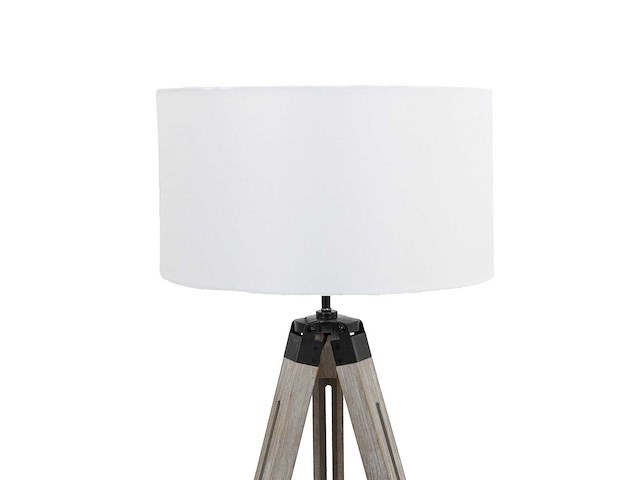 Maxxhome 21773 vloerlamp 145cm incl stoffen kap nieuw - afbeelding 4 van  6