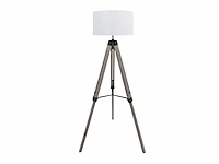 Maxxhome 21773 vloerlamp 145cm incl stoffen kap nieuw - afbeelding 1 van  6
