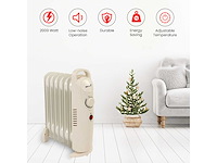 Maxxhome 21776 olieradiator met regelbare thermostaat - 500w 2 stuks - afbeelding 3 van  3