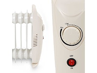 Maxxhome 21776 olieradiator met regelbare thermostaat - 500w 2 stuks - afbeelding 2 van  3