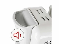 Maxxhome elektrische olieverwarming - thermostaat - 4 wielen - oververhittingsbeveiliging - 11 lamellen - 2500w - afbeelding 3 van  6