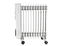 Maxxhome elektrische olieverwarming - thermostaat - 4 wielen - oververhittingsbeveiliging - 11 lamellen - 2500w - afbeelding 1 van  6