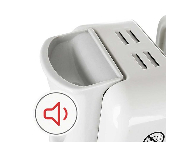 Maxxhome elektrische olieverwarming - thermostaat - 4 wielen - oververhittingsbeveiliging - 11 lamellen - 2500w - afbeelding 3 van  6
