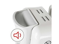 Maxxhome elektrische olieverwarming - thermostaat - 4 wielen - oververhittingsbeveiliging - 11 lamellen - 2500w - afbeelding 3 van  6