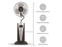 Maxxhome ft40 statiefventilator 20779 - ventilator met mist - 3in1 - 80 watt - afbeelding 3 van  7