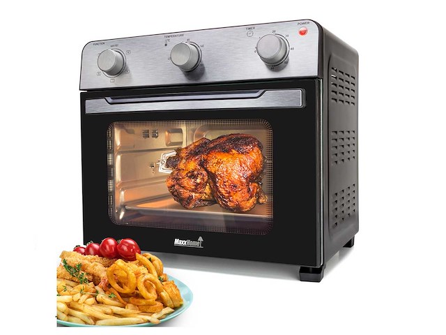Maxxhome hetelucht friteuse - airfryer - xxl 1600 watt - afbeelding 1 van  6