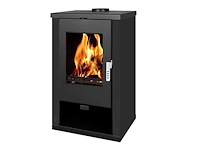 Maxxhome moderne houtkachel - 7,5 kw - 40x47x97cm - geschikt voor ruimtes tot 120 m³ - zwart - afbeelding 1 van  2