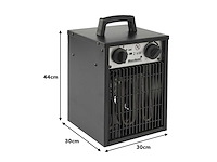 Maxxhome werkplaatskachel - ventilator kachel 2000 w - afbeelding 2 van  5