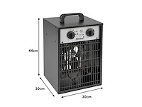 Maxxhome werkplaatskachel - ventilator kachel 3300 w - afbeelding 2 van  5