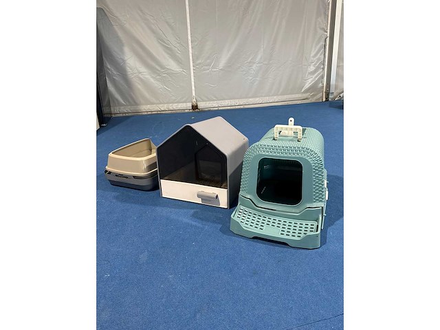Maxxpet - kattenbak - kattenbak en transport (3x) - afbeelding 1 van  4