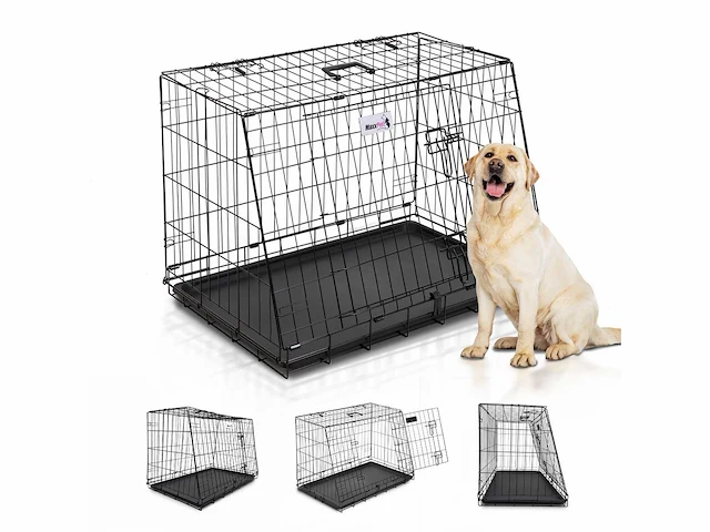 Maxxpet 20245 hondenbench - autobench - 78x47x55cm - afbeelding 1 van  5