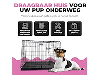 Maxxpet 20245 hondenbench - autobench - 78x47x55cm - afbeelding 2 van  5