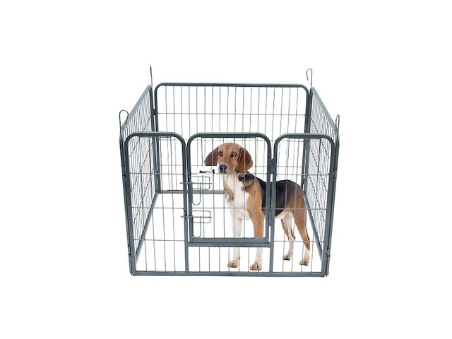 Maxxpet 22299 puppyren 81x79cm - konijnenren - 4 kennelpanelen - afbeelding 1 van  4