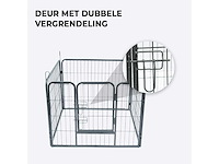 Maxxpet 22299 puppyren 81x79cm - konijnenren - 4 kennelpanelen - afbeelding 3 van  4