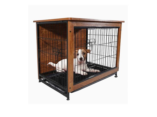 Maxxpet 22310 houten hondenbench 83x55x64cm - afbeelding 1 van  5