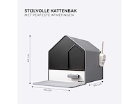 Maxxpet 22351 kattenbak - incl. lade en mat 46x41x46cm - afbeelding 5 van  6