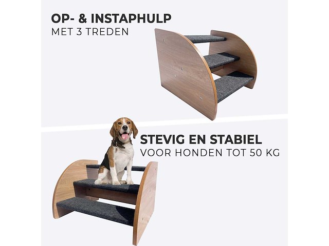 Maxxpet 22359 hondentrapje 42x39x30cm - 2 stuks - afbeelding 2 van  5