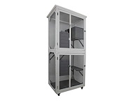 Maxxpet 88050 kattenkooi - kattenvolière - 82x80x180cm - afbeelding 1 van  5