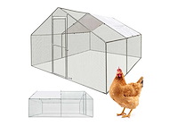 Maxxpet 88130 kippenren - kippenhok metaal - 3x4x2m - afbeelding 1 van  5