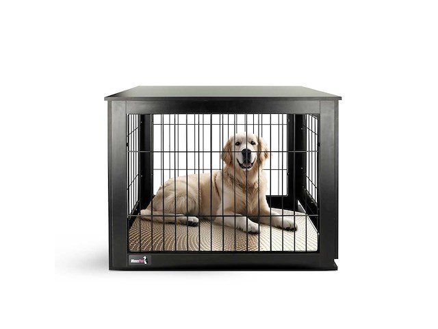 Maxxpet 88148 houten hondenbench 89x61x73cm - afbeelding 1 van  5