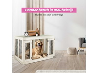 Maxxpet 88150 houten hondenbench 94x60x72cm - afbeelding 3 van  5
