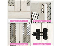 Maxxpet 88150 houten hondenbench 94x60x72cm - afbeelding 4 van  5