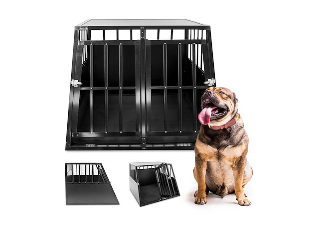 Maxxpet 88161 autobench hondenbench - 96x91x70cm - afbeelding 1 van  4