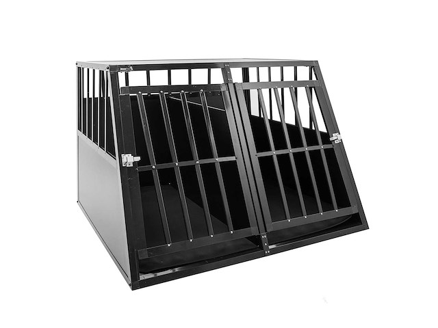 Maxxpet 88163 autobench dubbele deur 104x91x70cm - afbeelding 1 van  7