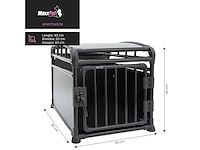 Maxxpet 88166 autobench 1 deurs - 63x83x65cm - afbeelding 6 van  7