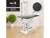 Maxxpet 88169 hondentrimtafel met aanlijnoptie hydraulisch 108x60x160cm - afbeelding 2 van  4