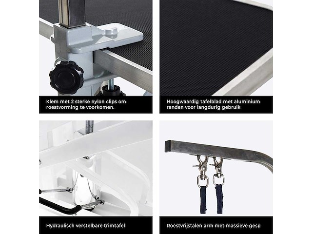 Maxxpet 88169 hondentrimtafel met aanlijnoptie hydraulisch 108x60x160cm - afbeelding 4 van  4