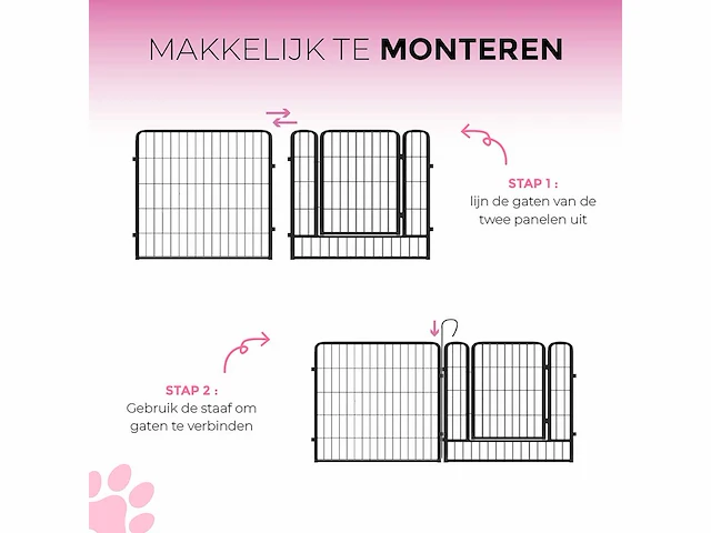 Maxxpet 88230 hondenren - puppyren hoogte 60 cm ø 360 cm - afbeelding 3 van  4
