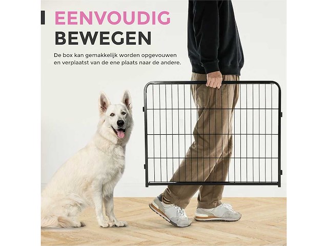 Maxxpet 88231 hondenren - puppyren hoogte 80 cm ø 360 cm - afbeelding 1 van  1
