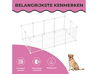 Maxxpet 88257 konijnenren moduleerbaar 140x70x35 - afbeelding 4 van  4