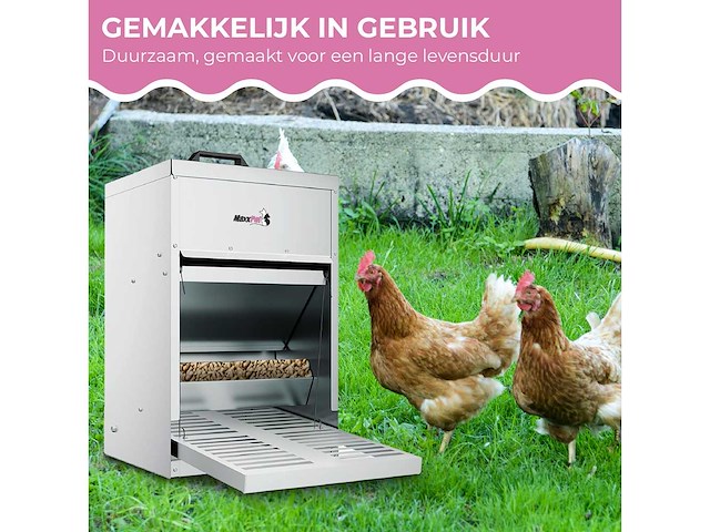 Maxxpet 88259 kippenvoerbak - 31x46x44cm - afbeelding 5 van  5